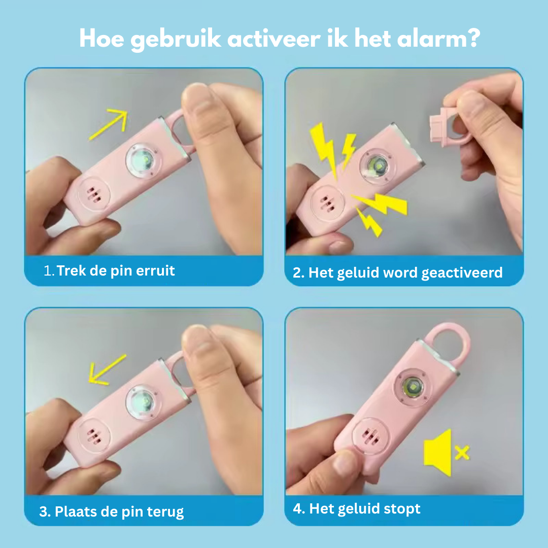 Serenya™ – Persoonlijk Veiligheidsalarm