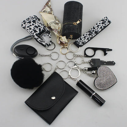 Safora™ - Veiligheids Sleutelhanger Set – 12-Delig